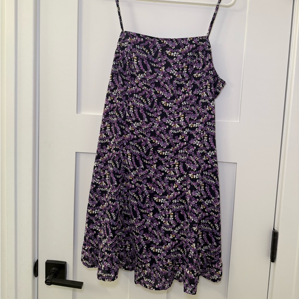 Lulu's Purple Spaghetti Strap Sundress Mini